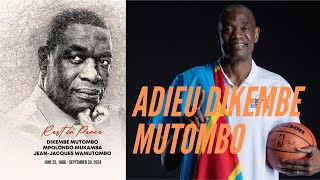 La mort de Dikembe Mutombo  Ladieu final dune légende et son héritage éternel [upl. by Kal]