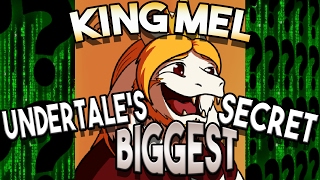 Who is KING MEL Undertales Biggest Secret  Undertale Theory  UNDERLAB [upl. by Assirak]