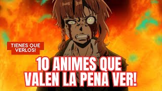 TOP 10 ANIMES RECOMENDADOS PARA PRINCIPIANTES [upl. by Ilyah]