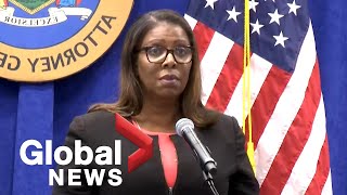 New York State AG Letitia James files lawsuit to dissolve the National Rifle Association  FULL [upl. by Arsi]