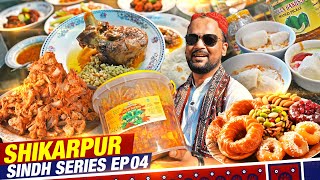 Shikarpur Tour  Achar Falooda Sindhi Beh Lotus Root  Rohri Rangeen Food Sindh Series EP 04 [upl. by Enitsyrhc950]