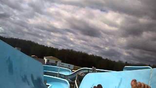 Abandoned Tube Slide in Grand Beach Manitoba POV Turtle Tide Waterslides [upl. by Marci]