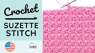 How to crochet the Suzette Stitch including chart [upl. by Asiaj]