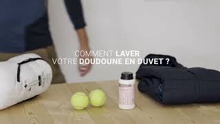 Comment laver une doudoune en plumes en machine [upl. by Ettennal]