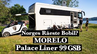 Norges råeste bobil Verdensklasse Er dette din neste doning Morelo Palace Liner 99 GSB Trend [upl. by Mccreery804]