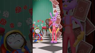 Who hold breath longer Challenge  The Amazing Digital Circus  funny shorts humors pomni [upl. by Agna172]