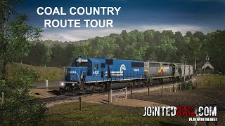 Trainz Route Tour Coal Country [upl. by Thelma]