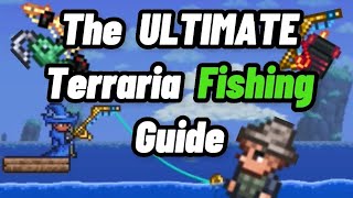 The ULTIMATE Terraria fishing guide 144 [upl. by Daile339]