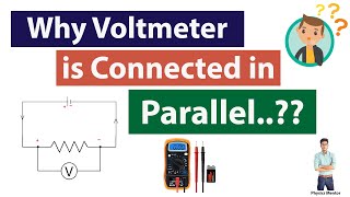 Voltmeter Why Voltmeter is connected in parallel 😲🤔 in UrduHindi 2020 [upl. by Satterfield]