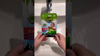 Making green slime slimevideo slime [upl. by Endys]