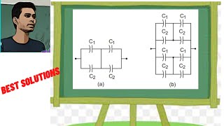 HCV Excercise Chapter 31 Capacitors Question 9  Take C1  40 μF and C2  60 μF in figure 31E3 [upl. by Ayikahs936]