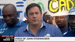 DAs Steenhuisen reacts to Acting Public Protector clearing President Cyril Ramaphosa [upl. by Melisse]