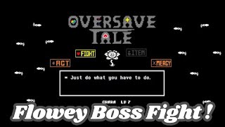 Flowey Boss Simple Fight  Undertale [upl. by Hairahs]