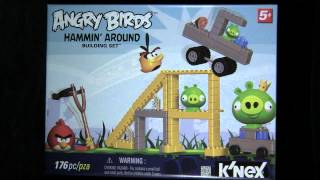 KNEX Angry Birds Hammin Around Deluxe Building Set REVIEW [upl. by Orian]