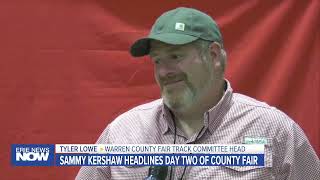 Sammy Kershaw Headlines Day Two of County Fair [upl. by Rech375]