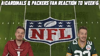 A Cardinals amp Packers Fan Reaction to NFL Week 6 [upl. by Brott]