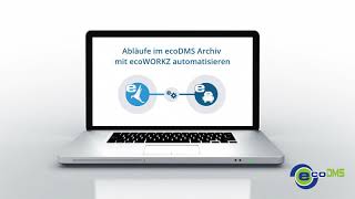 ecoWORKZ  Aktivierung und Einrichtung ecoDMS V 1809 [upl. by Eniffit350]