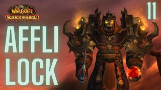 AFFLICTION WARLOCK PvP Gameplay 11  CATACLYSM CLASSIC [upl. by Ecinahs]