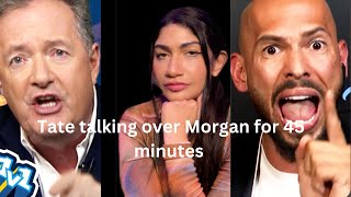 Watch Andrew Tate Dominate Piers Morgan For 45 minutes [upl. by Mccreery]