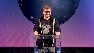 VRLA 2017 Keynote Address with Justin Roiland CoCreator of Rick and Morty [upl. by Aineg]