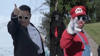 PSY GENTLEMAN vs NINTENDO MAN [upl. by Miche]