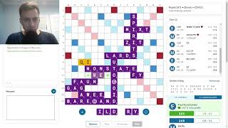 Scrabble game with commentary no249 [upl. by Jerol]