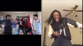 ASPECT ZAVI HOW TO BUSS DOWN “THOTIANA” DANCE TUTORIAL REACTION [upl. by Tormoria]