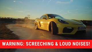 Drifting the Porsche 718 Cayman GT4 Until the Tires are Gone [upl. by Nauh488]