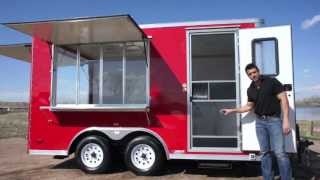 85 X 14 Vending Trailer w Dutch Rear Doors [upl. by Elidad153]