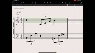 Scoring piano on StaffPad [upl. by Bert]