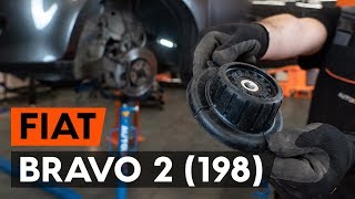 Come sostituire supporto ammortizzatore anteriore su FIAT BRAVO 2 198 VIDEO TUTORIAL DI AUTODOC [upl. by Tennaj]