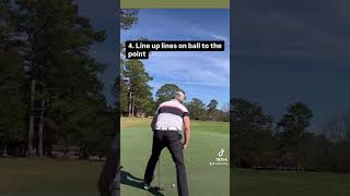 This is my process for putting golfing golf golflife golfer golfstagram golfswing golfcourse [upl. by Kenti]