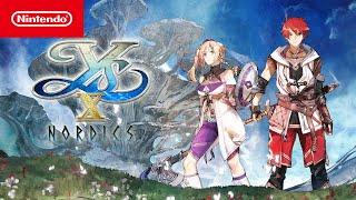 Ys X Nordics – Announcement Trailer – Nintendo Switch [upl. by Ardnik129]