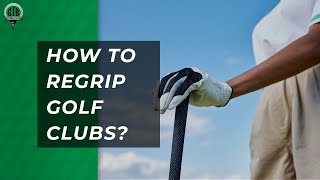 How to Regrip Your Golf Clubs at Home  Step by Step Guide [upl. by Verity]