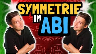 SYMMETRIE 4 Aufgaben für Dein Mathe Abi  HOW TO MATHE ABI 2024 [upl. by Neivad]