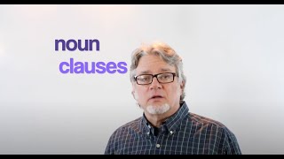 What is a noun clause [upl. by Sirmons]