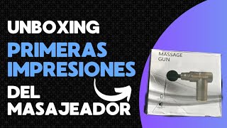 Unboxing y Primera Impresión del Masajeador Relajante ¿Vale la Penaquot [upl. by Snehpets]