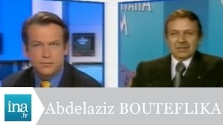 Abdelaziz Bouteflika quotJai lintention daller devant le peuple algérienquot  Archive INA [upl. by Nessi193]