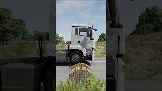 Truck vs Speedbumps shorts beamng beamngdrive beamngcrashes trucksvs [upl. by Babby438]