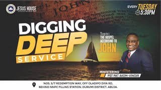 THE MOTIVATION FOR EVANGELISM PRT 1  DIGGING DEEP SERVICE [upl. by Llewon]