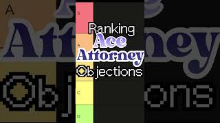 Ranking Ace Attorney Objection Sound Effects aceattorney apollojustice objection [upl. by Mozza]