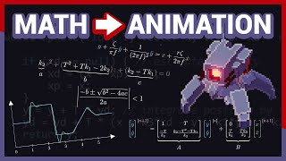 Giving Personality to Procedural Animations using Math [upl. by Netnilc]