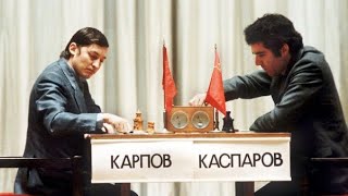 Garry Kasparov vs Anatoly Karpov  World Championship Match 198485 [upl. by Dewhirst]