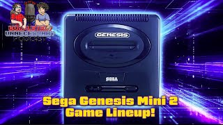 Sega Genesis Mini 2 Games Announced [upl. by Arrehs]