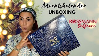 Rossmann Selfcare Adventskalender 2024 Unboxing  Adventskalender 2024 Unboxing l Elanhelo [upl. by Deni]