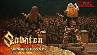 SABATON  Winged Hussars Live  The Great Tour  Warsaw [upl. by Buzzell]