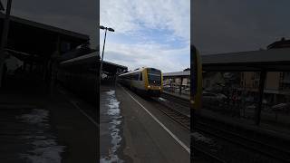 BR612 014 der Deutsche Bahn in Bad Säckingen deutschebahn dbregio trainspotting shorts yt [upl. by Yenattirb]