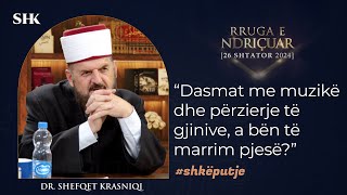 “Dasmat me muzikë dhe përzierje të gjinive a bën të marrim pjesë”  Dr Shefqet Krasniqi [upl. by Oderfodog]