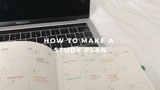 how to make a study plan simple but effective [upl. by Atinot594]