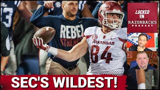 Arkansas Razorbacks vs Ole Miss The SECs Wildest Rivalry [upl. by Hullda]